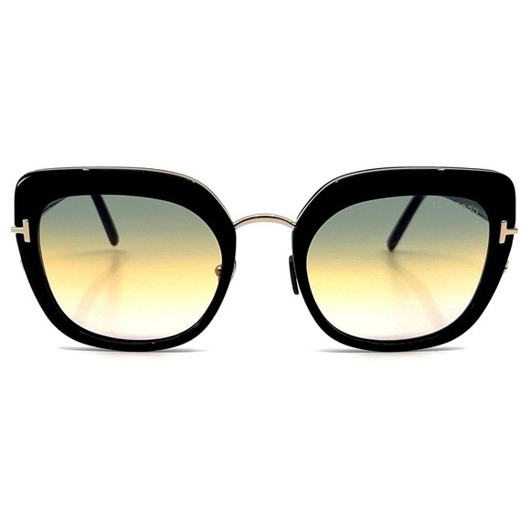 NEW!!! TOM FORD Virginia Sunglasses TF945 01B Authentic - Picture 1 of 11
